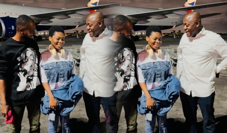 Suzzy Pinamang And Brother Touch Down In UK For Eye Surgery