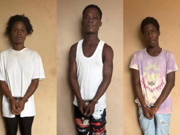 Picture of 3 People Arrested For Stealing IPhone 6s