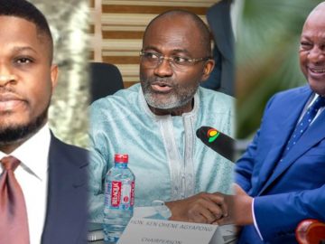 Kennedy Agyapong, Sammy Gyamfi And John Mahama